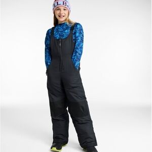 L.L. Bean Black Cold Buster Bib Snowpants